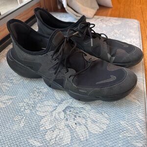 Nike Free 5.0 Men's Black Athletic lace up Shoes size 13